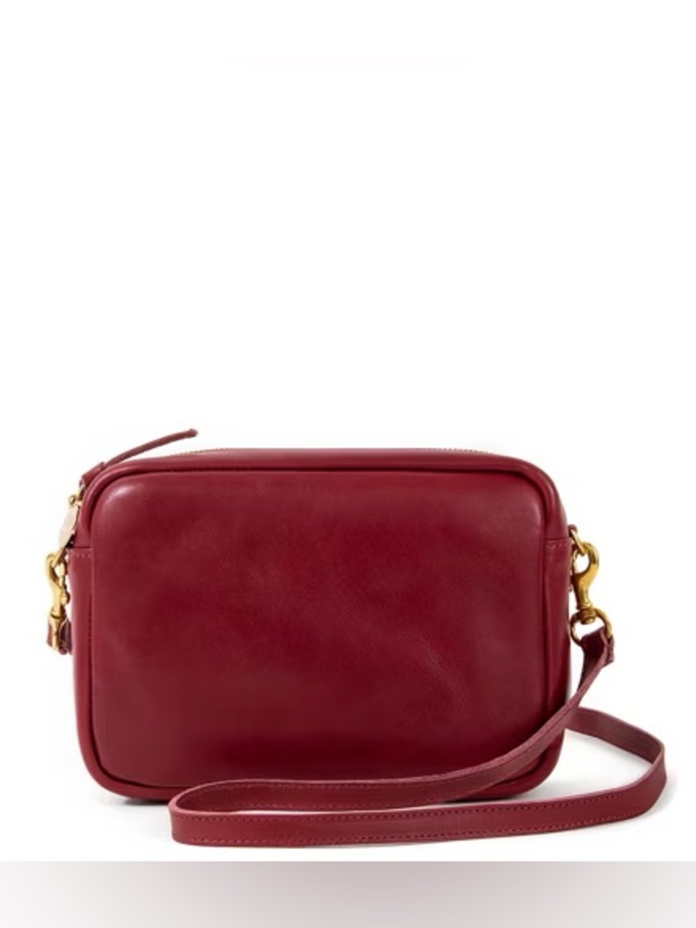 Clare V Midi Sac in Oxblood
